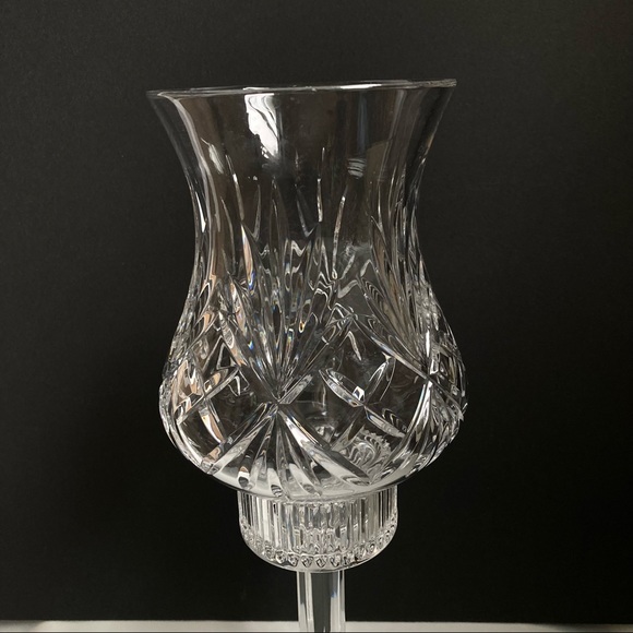 Cut Glass Candle Sconce - Picture 2 of 5